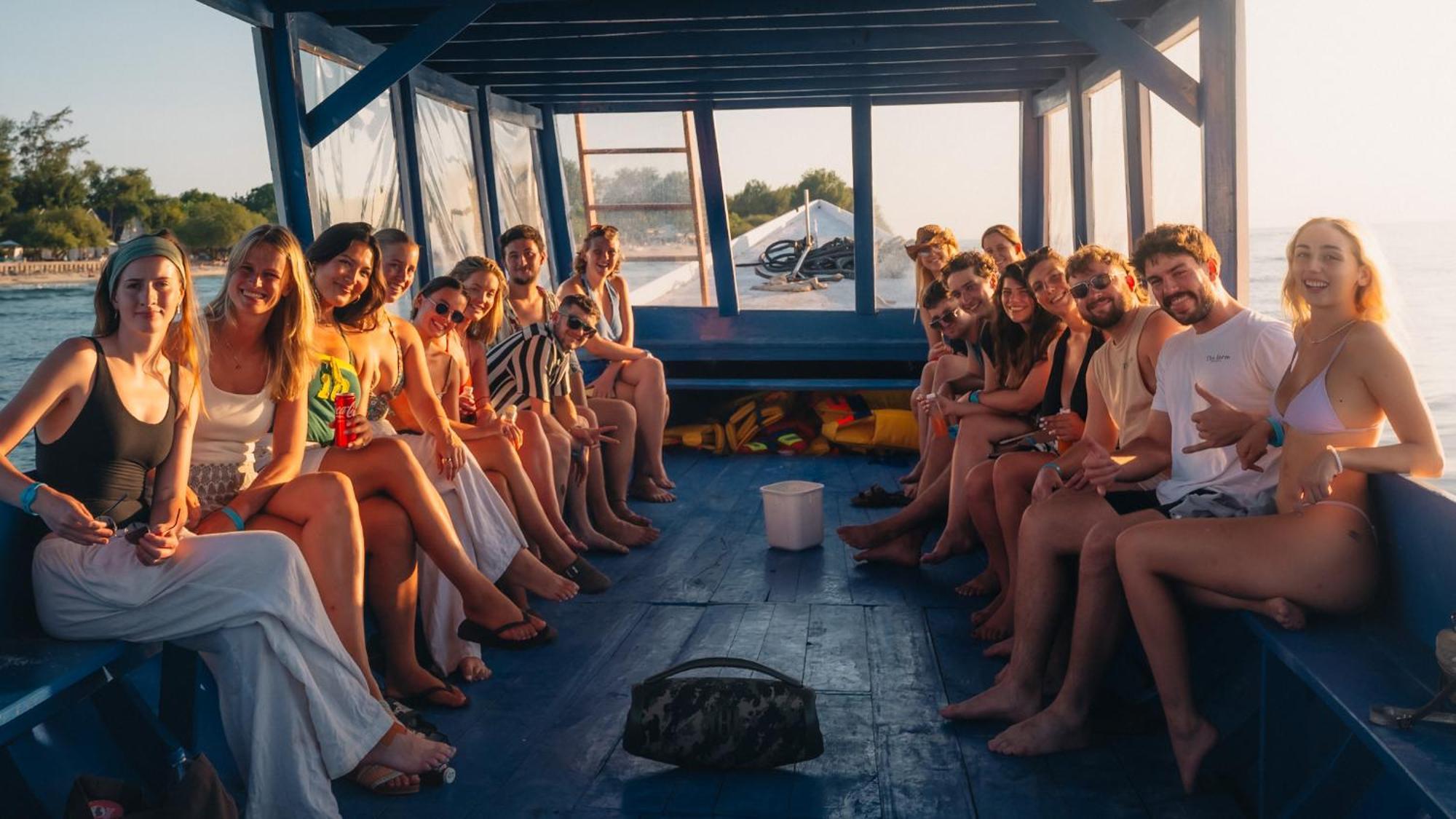 Atlas Gili Party Hostel Gili Trawangan Zewnętrze zdjęcie