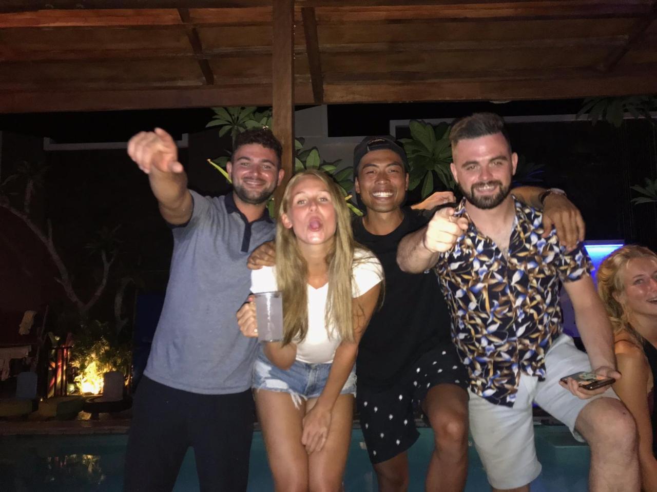 Atlas Gili Party Hostel Gili Trawangan Zewnętrze zdjęcie